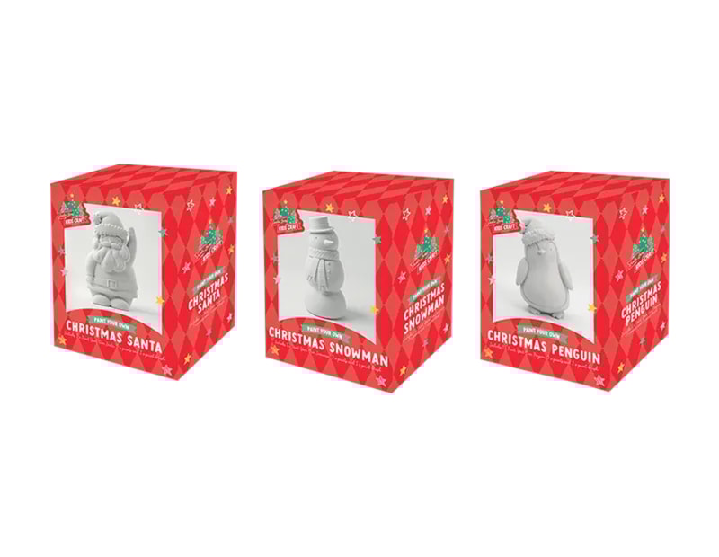 Wholesale Paint Your Own Christmas Character CDU Wholesale Paint Your Own Christmas Character CDU