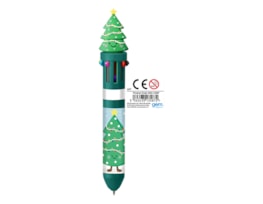 Wholesale Christmas Character 10 Colour Pen CDU Wholesale Christmas Character 10 Colour Pen CDU