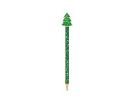 Wholesale Christmas Pencils & Rubbers 5pk Wholesale Christmas Pencils & Rubbers 5pk