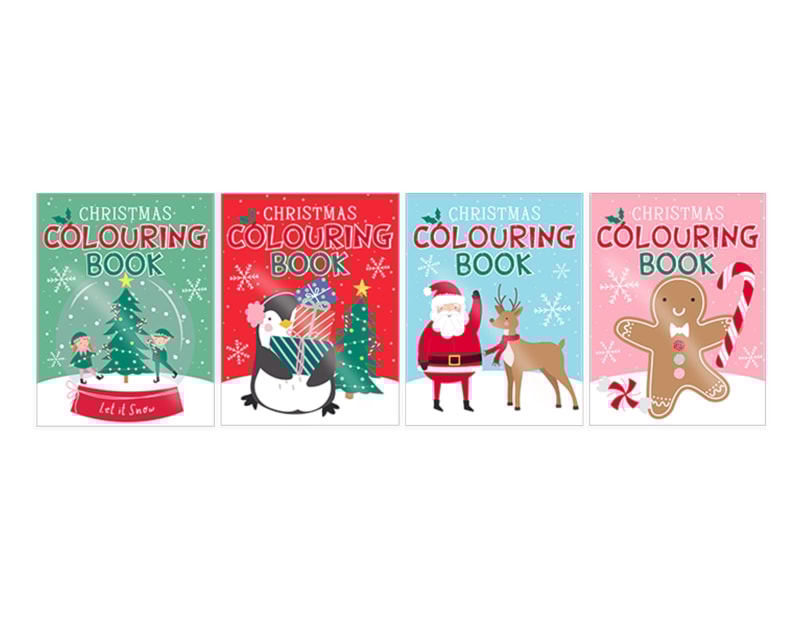 Wholesale Christmas Colouring Books 12pk Bulk Buy Christmas Colouring Books 12pk