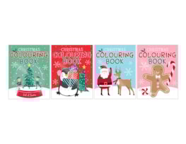 Wholesale Christmas Colouring Books 12pk