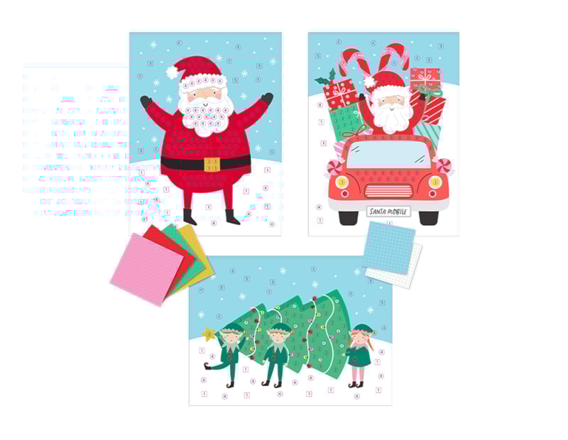 Wholesale Christmas Sticker Mosaics