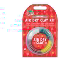 Bulk Buy Christmas Air Dry Clay Kit