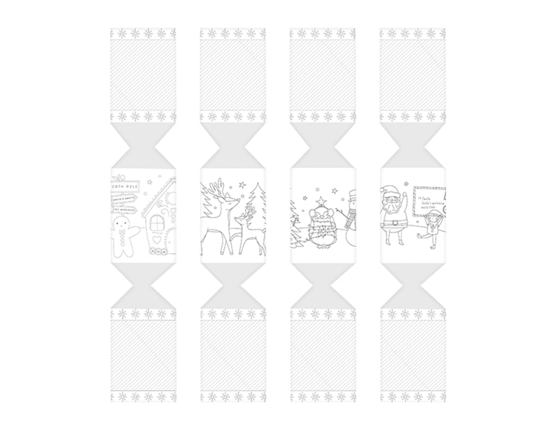 Wholesale Make Your Own Christmas Crackers 4pk Bulk Buy Make Your Own Christmas Crackers 4pk