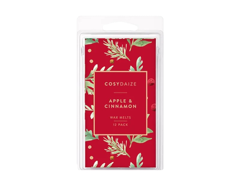 Wholesale Christmas Apple and Cinnamon Wax Melts 12pk CDU Wholesale Christmas Apple and Cinnamon Wax Melts 12pk CDU
