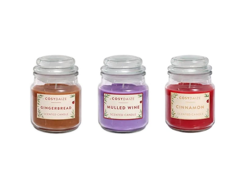 Wholesale Christmas Lidded Candles 3pk 85g Wholesale Christmas Lidded Candles 3pk 85g