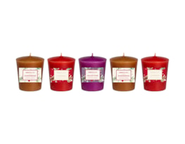 Wholesale Christmas Votive Candles 5pk 52g Wholesale Christmas Votive Candles 5pk 52g