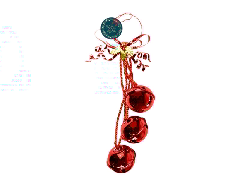 Bulk Buy Red Hanging Bells