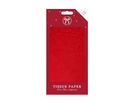 Wholesale Plain Red Tissue Paper 10pk