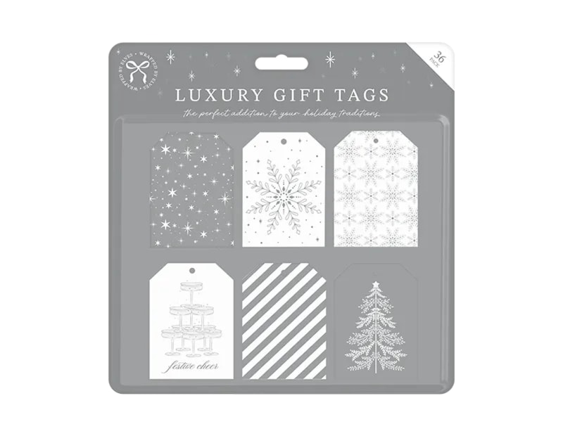 Wholesale Luxury Gift Tags 36pk Wholesale Luxury Gift Tags 36pk