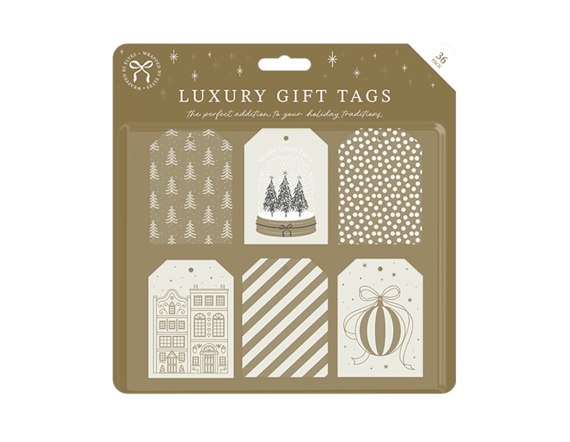 Wholesale Luxury Gift Tags 36pk