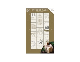 Wholesale Christmas Sticker Tags 100pk Wholesale Christmas Sticker Tags 100pk