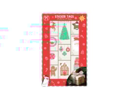 Wholesale Christmas Sticker Tags 100pk Wholesale Christmas Sticker Tags 100pk