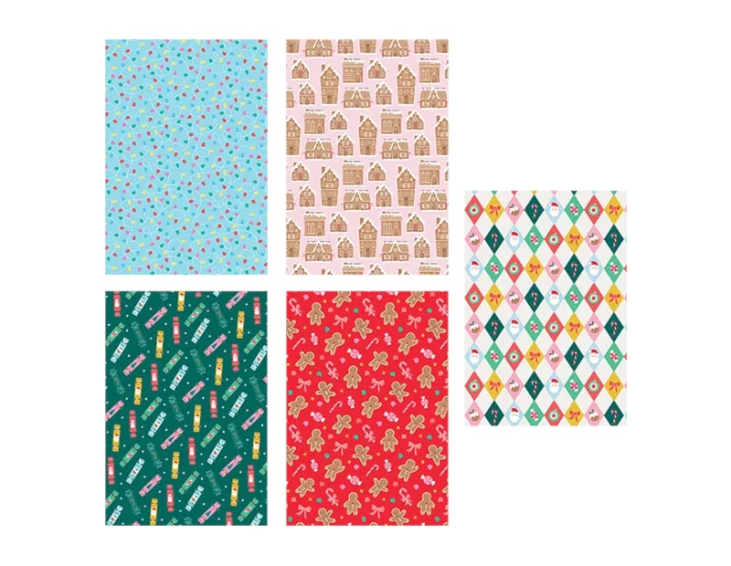 Wholesale Christmas Gift Wrap 10pk Wholesale Christmas Gift Wrap 10pk