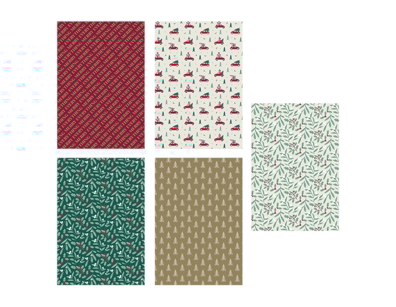 Wholesale Christmas Gift Wrap 10pk Wholesale Christmas Gift Wrap 10pk