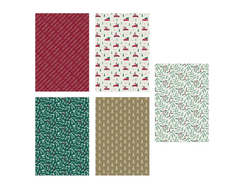 Wholesale Christmas Gift Wrap 10pk