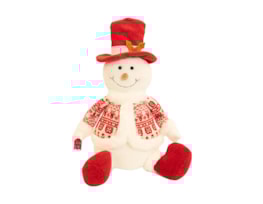 Wholesale Plush Christmas Character Sitting Decoration Wholesale Plush Christmas Character Sitting Decoration