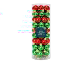 Wholesale Cosy Cottage Small Baubles 40pk Wholesale Cosy Cottage Small Baubles 40pk