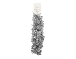 Wholesale White & Silver Christmas Tinsel | Bulk Buy Christmas Decorations