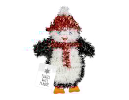 Wholesale Christmas Tinsel Wall Plaques | Bulk Buy Christmas Decorations Wholesale Christmas Decorations