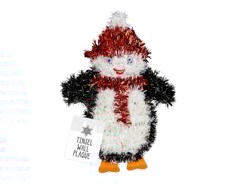 Wholesale Christmas Tinsel Wall Plaques | Bulk Buy Christmas Decorations Wholesale Christmas Decorations