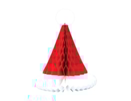 Wholesale Christmas Honeycomb Santa Hat Decoration Wholesale Christmas Honeycomb Santa Hat Decoration