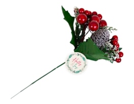 Wholesale Christmas Red Berry Pick CDU