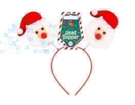 Wholesale Christmas Novelty Head Boppers | Bulk Buy Christmas Dress Up Christmas Novelty Head Boppers