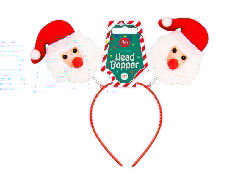 Wholesale Christmas Novelty Head Boppers | Bulk Buy Christmas Dress Up Christmas Novelty Head Boppers