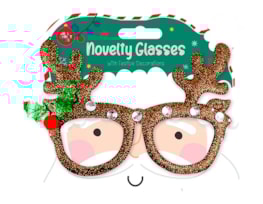 Wholesale Christmas Novelty Glasses | Bulk Buy Christmas Dress Up