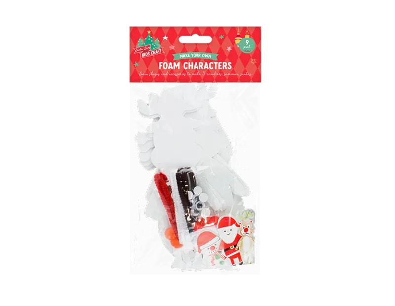 Wholesale Christmas Craft Foam Characters |  Bulk Buy Christmas Crafts