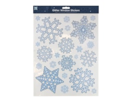Wholesale Glitter Snowflake Window Stickers | Bulk Buy Christmas Decorations Wholesale Glitter Snowflake Window Stickers | Bulk Buy Christmas Decorations
