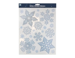 Wholesale Glitter Snowflake Window Stickers | Bulk Buy Christmas Decorations Wholesale Glitter Snowflake Window Stickers | Bulk Buy Christmas Decorations