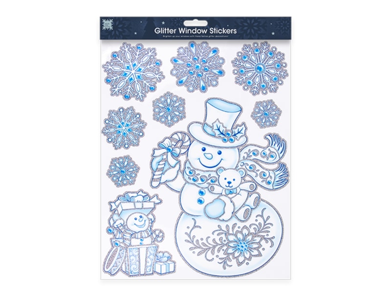 Wholesale Christmas Glitter Window Stickers | Bulk Buy Christmas Decorations Wholesale Christmas Glitter Window Stickers | Bulk Buy Christmas Decorations