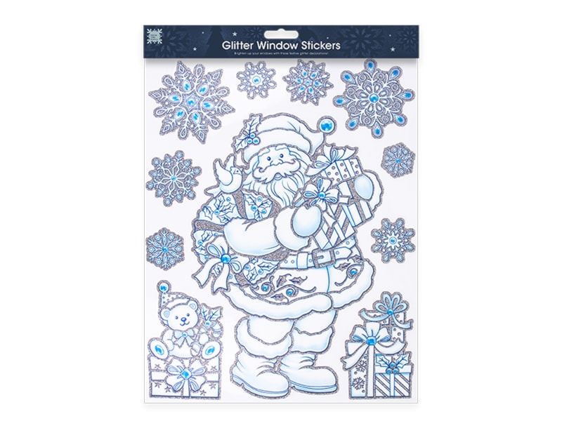 Wholesale Christmas Glitter Window Stickers | Bulk Buy Christmas Decorations Wholesale Christmas Glitter Window Stickers | Bulk Buy Christmas Decorations