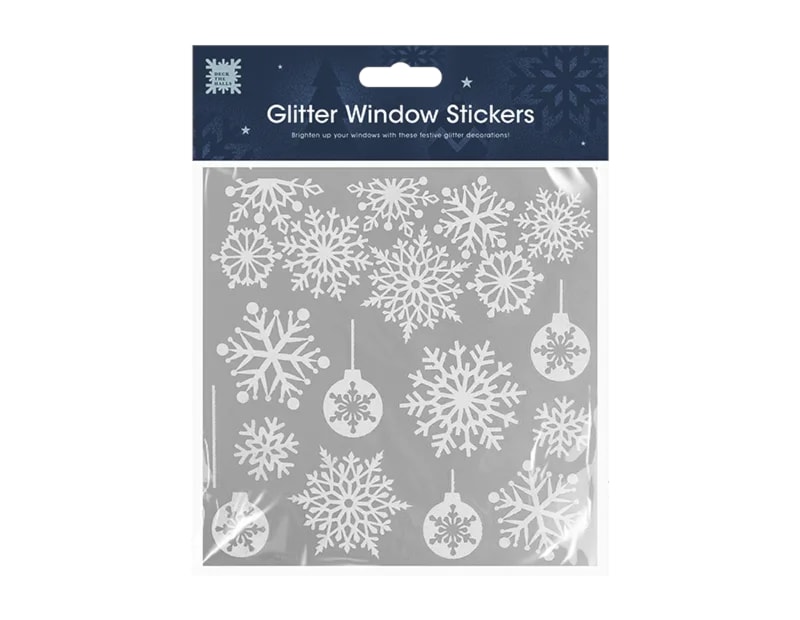 Wholesale Glitter Christmas Window Stickers | Bulk Buy Christmas Decorations Wholesale Glitter Christmas Window Stickers | Bulk Buy Christmas Decorations
