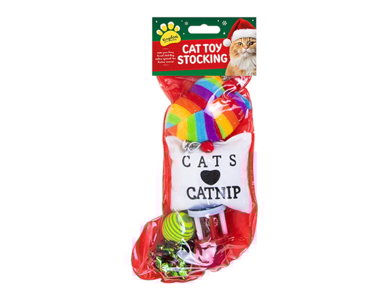 Wholesale Christmas Cat Toy Stockings Wholesale Christmas Cat Toy Stockings