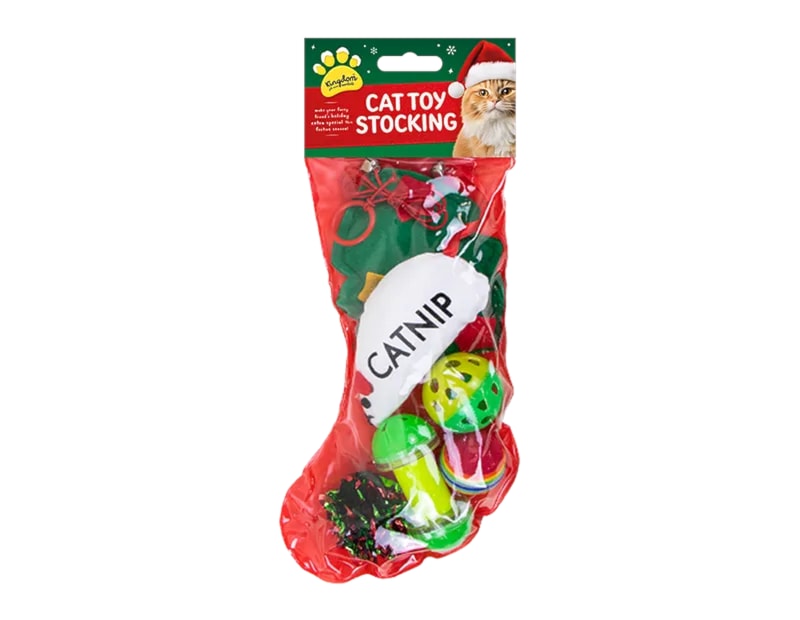 Wholesale Christmas Cat Toy Stockings