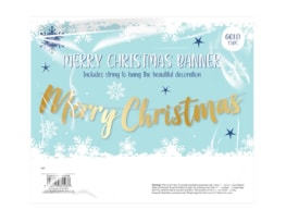 Wholesale Merry Christmas Banners | Bulk Buy Christmas Party Supplies