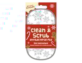 Wholesale Christmas 2 in 1 Scrubbing Pad | Bulk Buy Christmas Kitchenware Wholesale Christmas 2 in 1 Scrubbing Pad | Bulk Buy Christmas Kitchenware