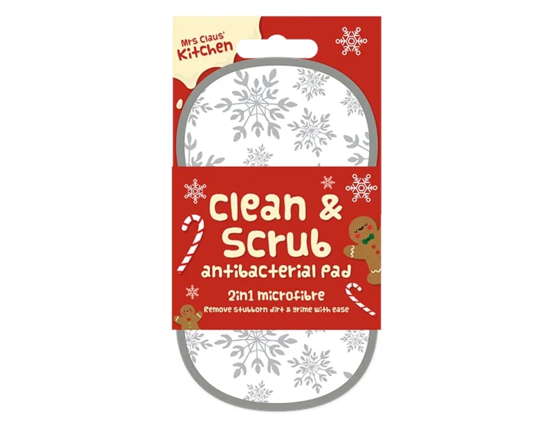 Wholesale Christmas 2 in 1 Scrubbing Pad | Bulk Buy Christmas Kitchenware Wholesale Christmas 2 in 1 Scrubbing Pad | Bulk Buy Christmas Kitchenware