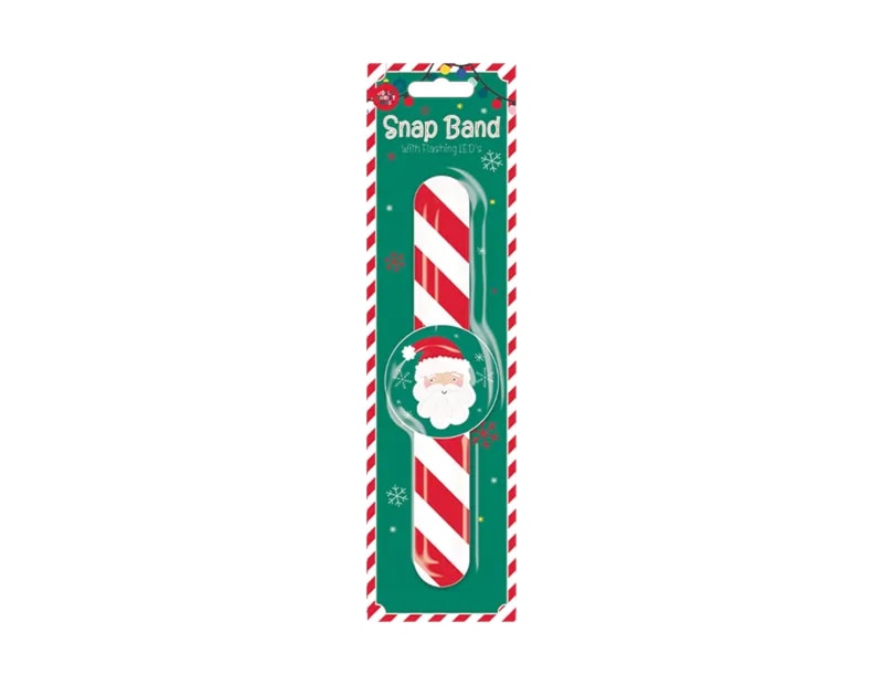 Wholesale Christmas Flashing Led Snap Band | Bulk Buy Christmas Novelties