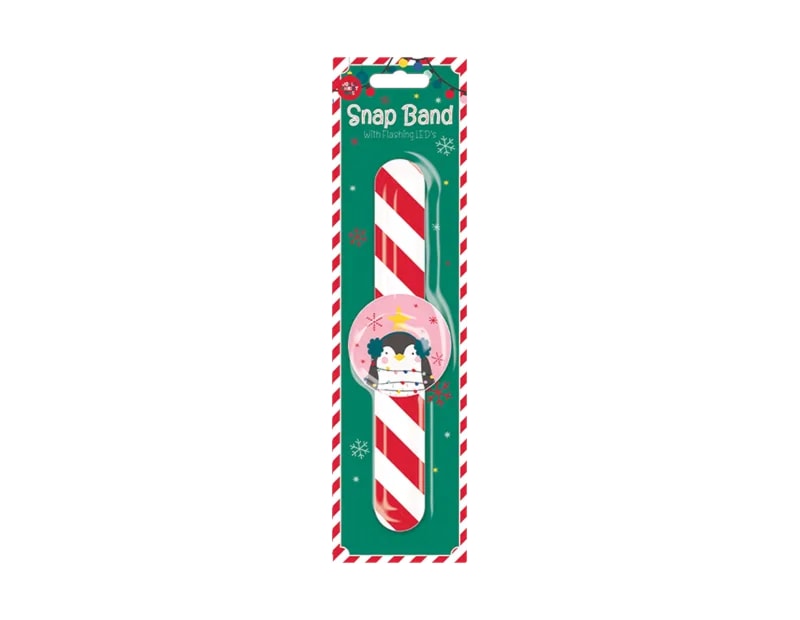 Wholesale Christmas Flashing Led Snap Band | Bulk Buy Christmas Novelties