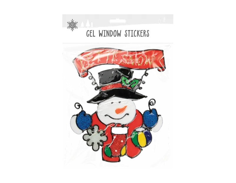 Wholesale Xmas Figures Window Stickers | Bulk Buy Christmas Decorations