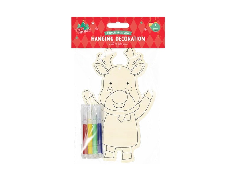 Wholesale Colour Your Own Hanging Decoration