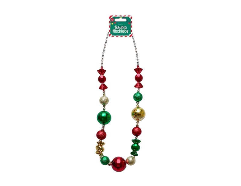 Wholesale Bauble Necklace | Bulk Buy Christmas Fancy Dress Wholesale Bauble Necklace | Bulk Buy Christmas Fancy Dress