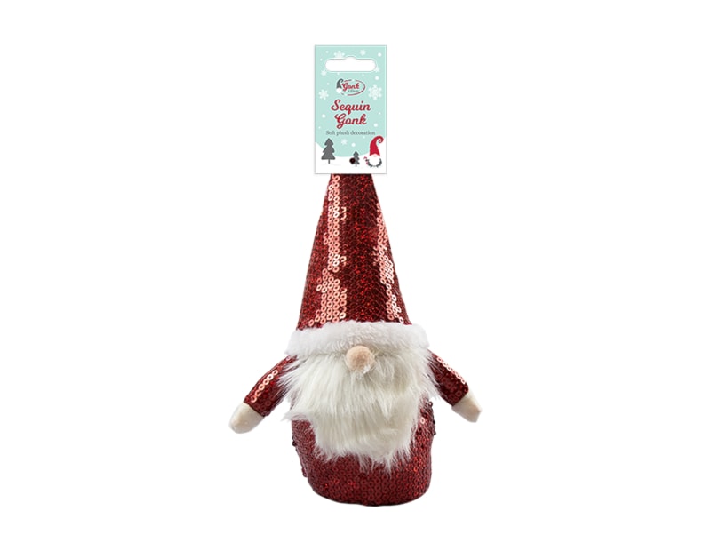 Wholesale Sequin Gonk Plush 25cm Wholesale Sequin Gonk Plush 25cm