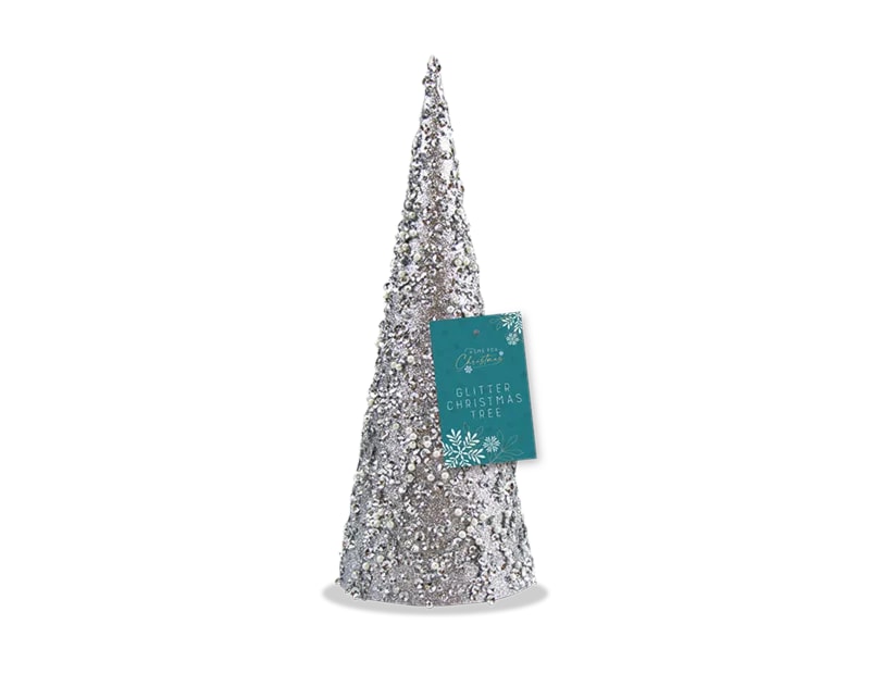 Wholesale Glitter/Pearl Christmas Tree Ornament | Bulk Buy Christmas Decorations