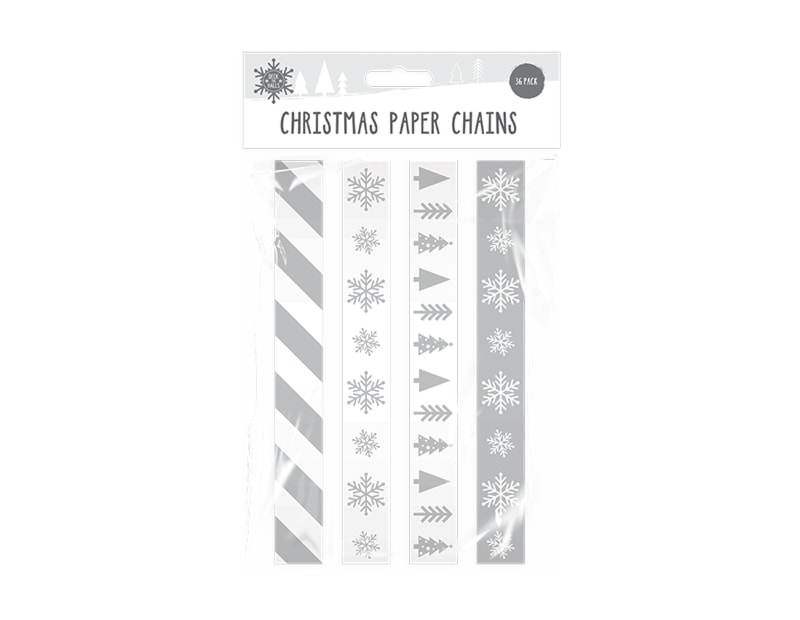 Wholesale Christmas paper chains 36pk Wholesale Christmas paper chains 36pk