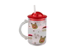 Wholesale Kids Glitter Cup & Straw | Bulk Buy Christmas Homeware wholesale christmas homeware suppliers